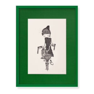 girl „bicycle“ - Limitierter Digitaldruck (8 PCS.) 20 x 30 cm