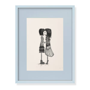 girl „together“ - Limitierter Digitaldruck (8 PCS.) 20 x 30 cm