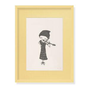 girl „violin“ - Limitierter Digitaldruck (8 PCS.) 20 x 30 cm