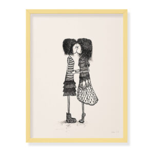 girl „together“ - Limitierter Digitaldruck (8 PCS.) 30 x 40 cm