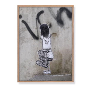 girl „hope“ Streetart Fotografie - Fine Art Print 30 x 40 cm
